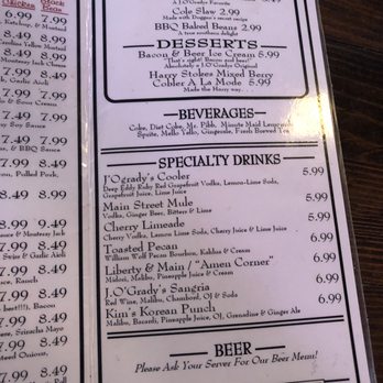 J O' Gradys - Burgers Near Me - Sumter, South Carolina