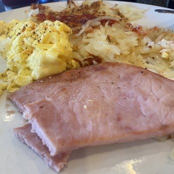 Broken Yolk Cafe - Is that a ham steak? ... a stupid slice for $17 It's a fkgn ham slice! Yeah I have to pay!!! Never come here to ever! - Breakfast & Brunch Near Me - Orange, California Broken Yolk Cafe - Is that a ham steak? ... a stupid slice for $17 It's a fkgn ham slice! Yeah I have to pay!!! Never come here to ever! - Breakfast & Brunch Near Me - Orange, California