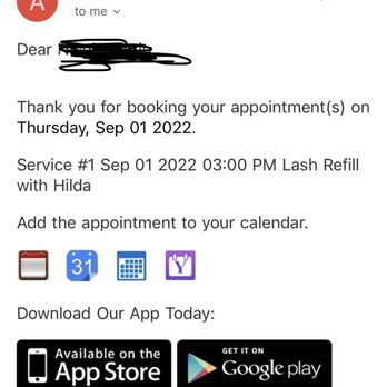 Amazing Lash Studio - Confirmed appointment that they deny existing. - Eyelash Service Near Me - Howard Beach, New York Amazing Lash Studio - Confirmed appointment that they deny existing. - Eyelash Service Near Me - Howard Beach, New York