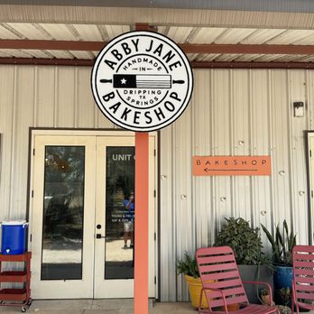 Abby Jane Bakeshop - Signage - Bakeries Near Me - Dripping Springs, Texas Abby Jane Bakeshop - Signage - Bakeries Near Me - Dripping Springs, Texas