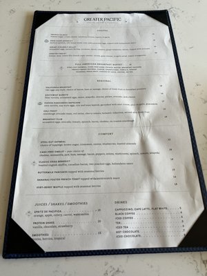 Menu photo 2 Greater Pacific Restaurant Valencia, CA Menu photo 2 Greater Pacific Restaurant Valencia, CA