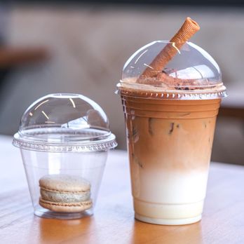 Semicolon Cafe - Black sesame macaron / Tiramisu Latte (iced) - Sandwiches Near Me - Chantilly, Virginia Semicolon Cafe - Black sesame macaron / Tiramisu Latte (iced) - Sandwiches Near Me - Chantilly, Virginia
