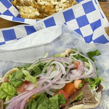 The Happy Greek - Athenian Gyro & Feta Fries - Mediterranean Near Me - Lee's Summit, Missouri