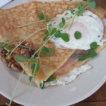 Bradbury's - Prosciutto, pumpkin and candied walnuts crepe. - Coffee & Tea Near Me - Madison, Wisconsin Bradbury's - Prosciutto, pumpkin and candied walnuts crepe. - Coffee & Tea Near Me - Madison, Wisconsin