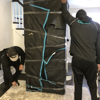 Clutter Storage - Sofa is being packed to return to ROVE Concepts. - Self Storage Near Me