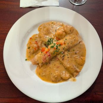 Muriel's Jackson Square - Shrimp and goat cheese crepes - Cajun/Creole Near Me - New Orleans, Louisiana Muriel's Jackson Square - Shrimp and goat cheese crepes - Cajun/Creole Near Me - New Orleans, Louisiana