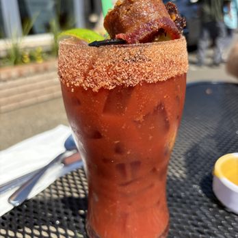 Little Brown Hen Cafe - Virgin Bacon Bloody Mary - Breakfast & Brunch Near Me - Florence, Oregon Little Brown Hen Cafe - Virgin Bacon Bloody Mary - Breakfast & Brunch Near Me - Florence, Oregon