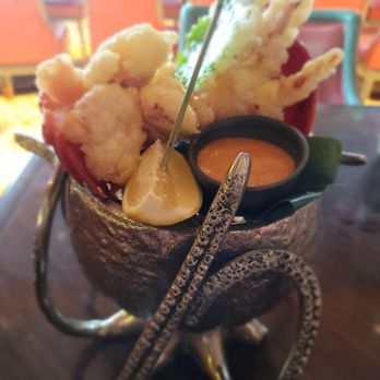 Sexy Fish Miami - Lobster Tempura/ Smoked Marie Rose - Seafood Near Me - Miami, Florida Sexy Fish Miami - Lobster Tempura/ Smoked Marie Rose - Seafood Near Me - Miami, Florida