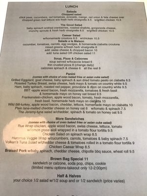 Menu photo 1 Rue-Bis Providence, RI