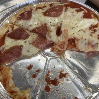 Sals' Pizza - half eaten pepperoni pizza - Italian Near Me - Elizabethtown, Pennsylvania Sals' Pizza - half eaten pepperoni pizza - Italian Near Me - Elizabethtown, Pennsylvania