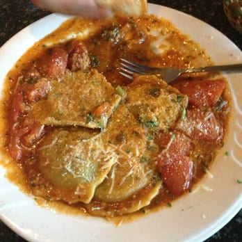 Romeo's Pizza Kitchen - One of the specials- Portobello Mushroom stuffed ravioli. - Pizza Near Me - Edmonds, Washington