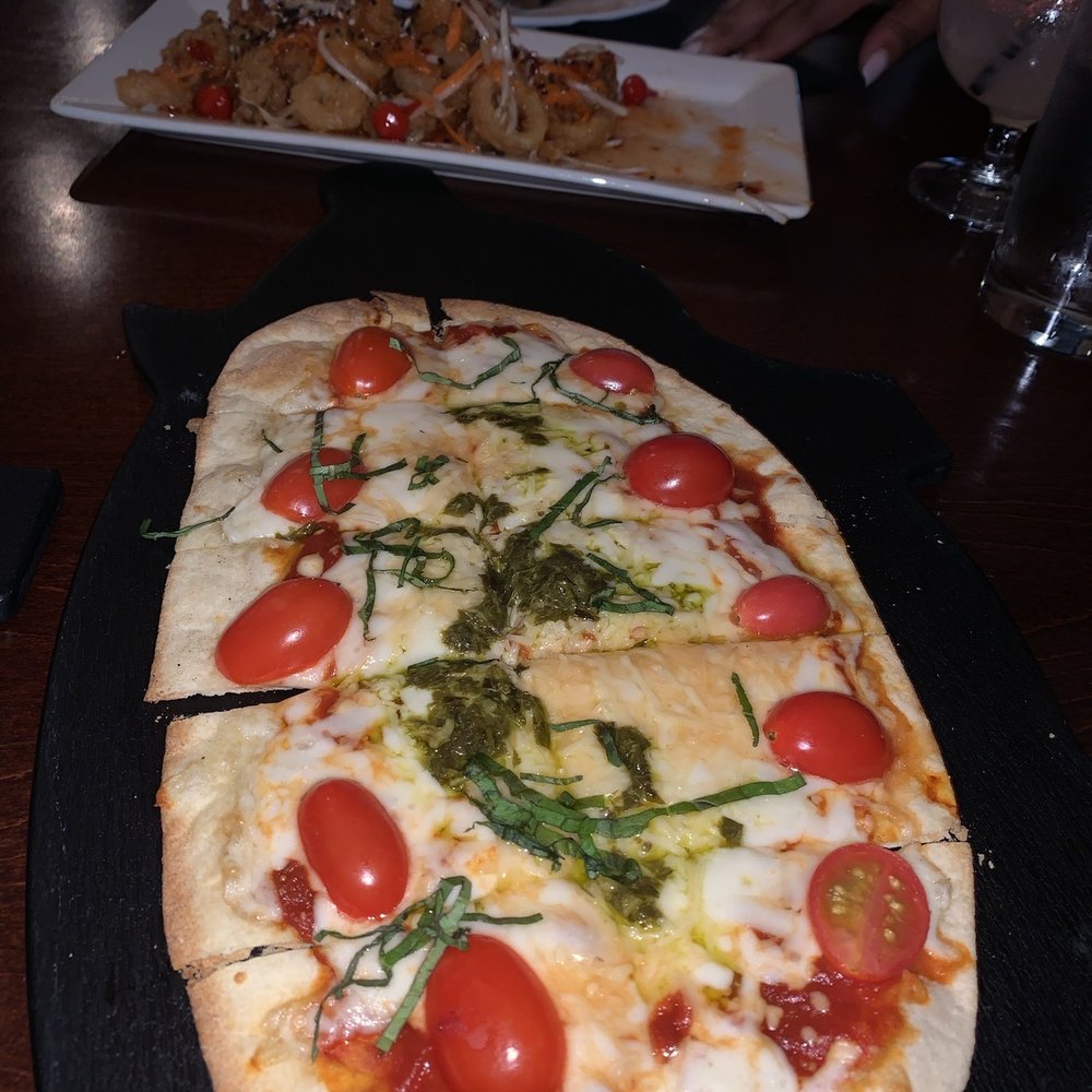 The Fifth - Margherita Flatbread - New American Near Me - Richardson, Texas The Fifth - Margherita Flatbread - New American Near Me - Richardson, Texas