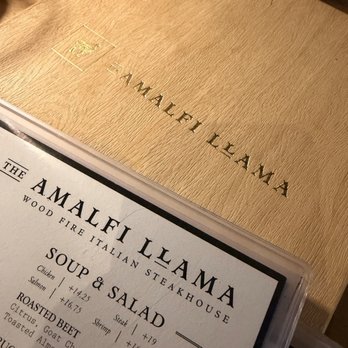 The Amalfi Llama - Italian Near Me - San Diego, California