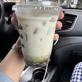 Cafe Au Lait - Iced strawberry matcha - Coffee & Tea Near Me - Livonia, Michigan