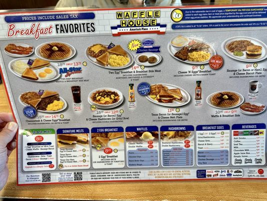 Menu photo 5 Waffle House FORT LAUDERDALE, FL