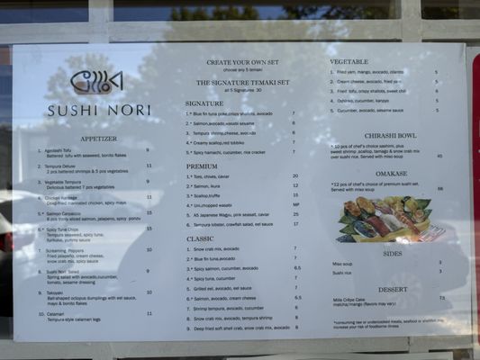 Menu photo 6 Sushi Nori Seattle, WA
