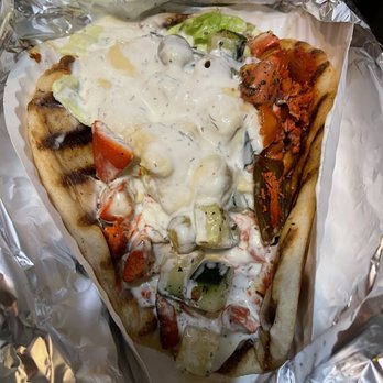 Shah's Halal Food - Chicken Gyro - Halal Near Me - Elmhurst, New York