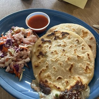 Dos Culturas - Queso con Loroco Pupusa - Mexican Near Me - Santa Rosa, California Dos Culturas - Queso con Loroco Pupusa - Mexican Near Me - Santa Rosa, California