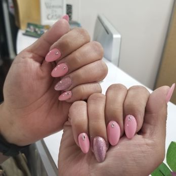 Arcadia Nail Bar - Almond shaped acrylic nails with gel - Nail Salons Near Me - Arcadia, California Arcadia Nail Bar - Almond shaped acrylic nails with gel - Nail Salons Near Me - Arcadia, California