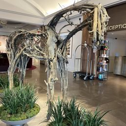 Front lobby sculpture Front lobby sculpture
