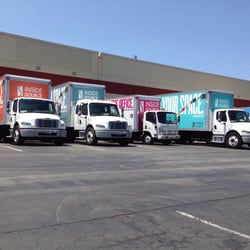 Better Source Warehouse - Trucks at the dock.