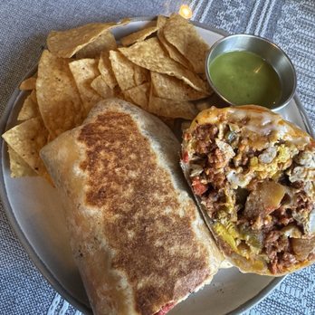 Provecho Calimex - Chorizo Breakfast Burrito - Mexican Near Me - Los Angeles, California