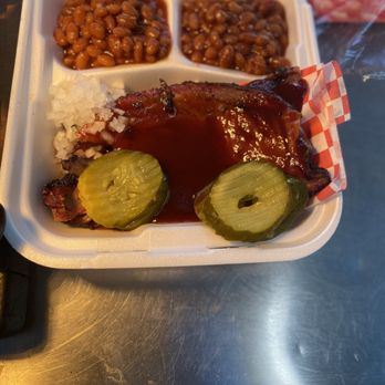Jim Brown Sauce Boss - 7oz Smoked Prime Brisket BBQ Baked Beans - Barbeque Near Me Jim Brown Sauce Boss - 7oz Smoked Prime Brisket BBQ Baked Beans - Barbeque Near Me