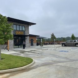 Yukon Coffee - Plenty of parking.  Easy to in and out.
