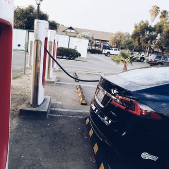 Tesla Supercharger - Plentiful stations available! Great German restaurant next door. - EV Charging Stations Near Me - Gustine, California Tesla Supercharger - Plentiful stations available! Great German restaurant next door. - EV Charging Stations Near Me - Gustine, California