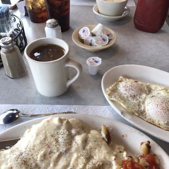 Pier 1 Restaurant - The entire spread. Window seat, eggs over easy, steak and eggs. - Breakfast & Brunch Near Me - North East, Maryland