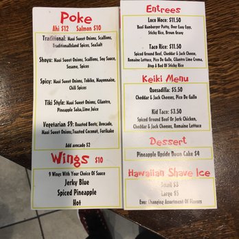 Tiki Taco - Menu - Tacos Near Me - Washington, DC, District of Columbia