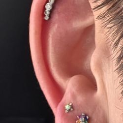 Modern Ritual - My cartridge and lobe piercings