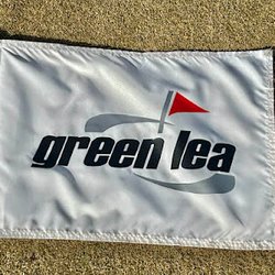 Green Lea Golf Course - The course logo on the flag sticks.