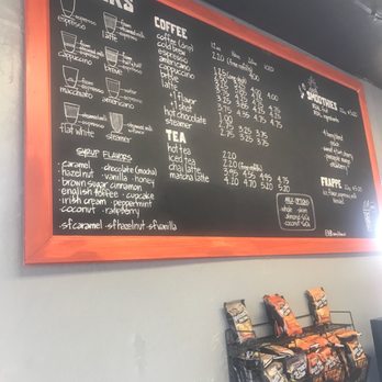 Lefty's Eats & Espresso - Drink menu sorry about the angle - Sandwiches Near Me - Fairborn, Ohio Lefty's Eats & Espresso - Drink menu sorry about the angle - Sandwiches Near Me - Fairborn, Ohio