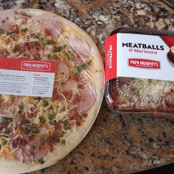 Papa Murphy's - a box of meatballs and a pizza - Pizza Near Me - Green Valley, Arizona