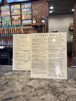 Menu photo 1 South End Brewing Boone, NC