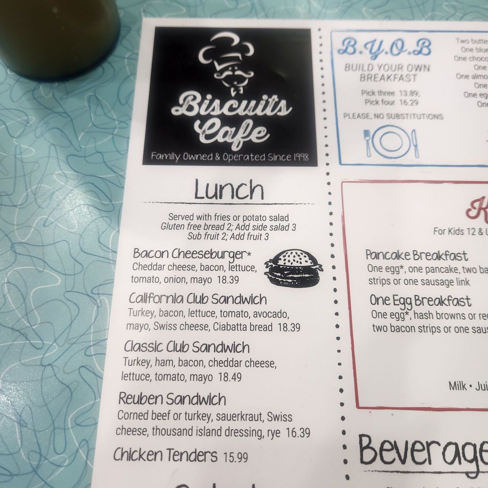 Biscuits Cafe - Menu - Breakfast & Brunch Near Me - Phoenix, Arizona