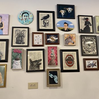 Nowhere Bookshop - Wall of art - Bookstores Near Me - San Antonio, Texas Nowhere Bookshop - Wall of art - Bookstores Near Me - San Antonio, Texas