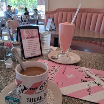 Sugar Bowl - Coffee, and a Cherry Vanilla milkshake - Ice Cream & Frozen Yogurt Near Me - Scottsdale, Arizona Sugar Bowl - Coffee, and a Cherry Vanilla milkshake - Ice Cream & Frozen Yogurt Near Me - Scottsdale, Arizona