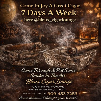 Menu photo 3 Bleux Cigar Lounges San Bernardino, CA Menu photo 3 Bleux Cigar Lounges San Bernardino, CA