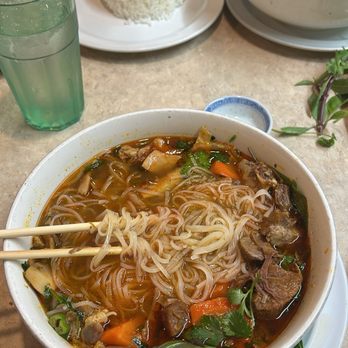 Pho An Hoa - Beef pho soup with rice noodles. - Vietnamese Near Me - San Leandro, California Pho An Hoa - Beef pho soup with rice noodles. - Vietnamese Near Me - San Leandro, California