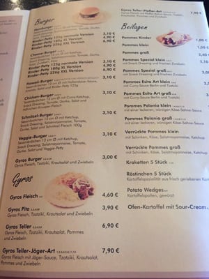 Menu photo 3 Esito Schnellrestaurant Wipperfürth, NW