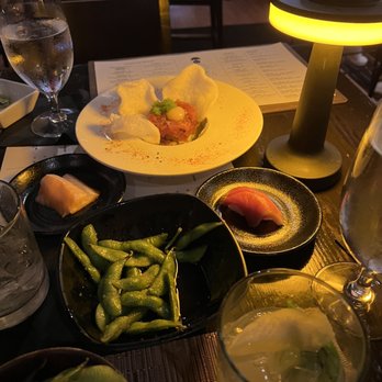 O-Ku - Tuna tartar, Otoro Nigiri, King Salmon Sashimi, edemame - Sushi Bars Near Me - Charleston, South Carolina O-Ku - Tuna tartar, Otoro Nigiri, King Salmon Sashimi, edemame - Sushi Bars Near Me - Charleston, South Carolina