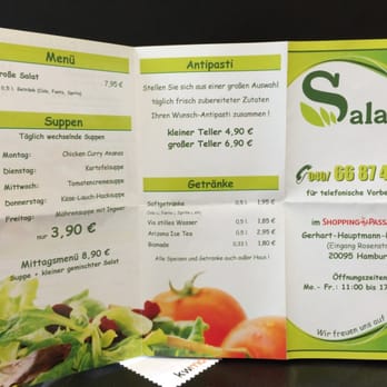 Salads - Karte Seite 2 - Salad Near Me - Hamburg, HH Salads - Karte Seite 2 - Salad Near Me - Hamburg, HH