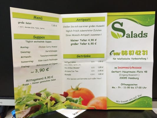 Menu photo 1 Salads Hamburg, HH
