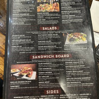 Archie’s Tavern - Menu - Sports Bars Near Me - Livonia, Michigan Archie’s Tavern - Menu - Sports Bars Near Me - Livonia, Michigan