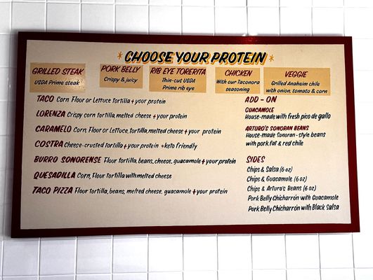 Menu photo 8 Taconora San Diego, CA Menu photo 8 Taconora San Diego, CA