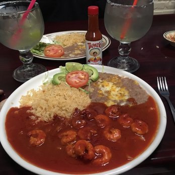 Chiquillas Mexican House - A La Diabla shrimp and margaritas - Mexican Near Me - Walla Walla, Washington