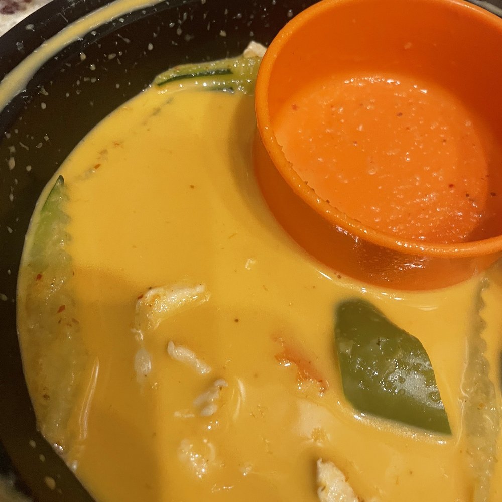 Arroy Thai - Panang Curry - I did take a portion out but just showing the watery consistency - Thai Near Me - Wesley Chapel, Florida Arroy Thai - Panang Curry - I did take a portion out but just showing the watery consistency - Thai Near Me - Wesley Chapel, Florida