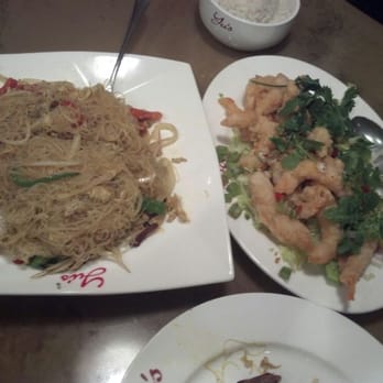 Yu's Mandarin - New noodle dish and salt & pepper prawns. - Chinese Near Me - Schaumburg, Illinois